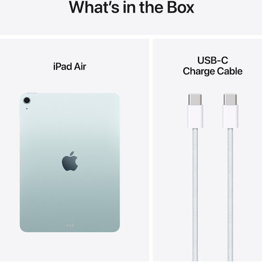 Apple iPad Air M3 (2025) 11" (8GB/512GB) Син