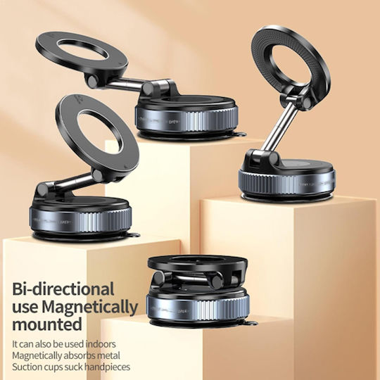 K007 Car Mount Holder Suction Magsafe Black