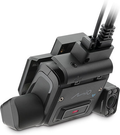 Mio Mio Misentry 12t Cameră Video Auto 3 Camere Conectivitate 4g Lte Senzor Sony Starvis Cmos Gps Avertizări Radar Fix Gps și Smart Alert Negru