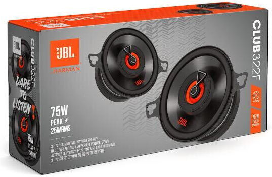 JBL Club 322F Σετ Ηχεία Αυτοκινήτου 6.5" με 25W RMS (2 Δρόμων)