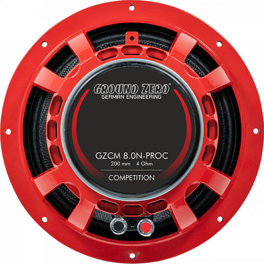 Ground Zero Car Speaker 8" with 300W RMS (Midrange)
