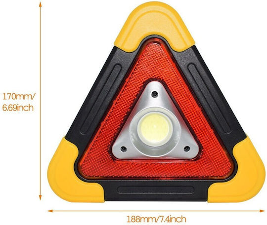 Rechargeable Car Warning Light LED