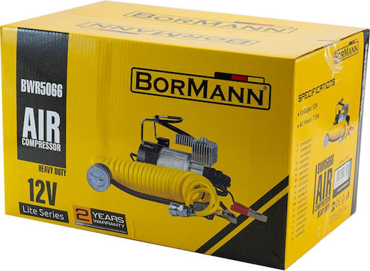 Bormann Car Tire Pump BWR5066 150PSI with Cable 12V