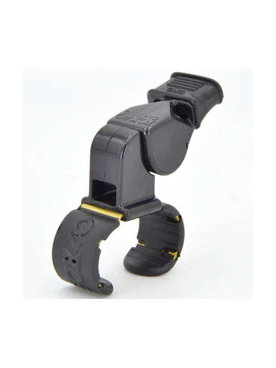 Fox40 Classic Cmg Whistle Fluier pentru Antrenori / de Arbitri cu Mâner pentru Degete