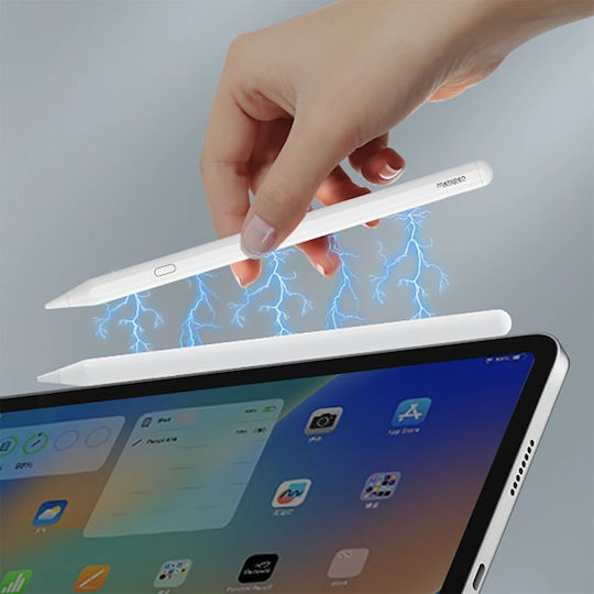 Metapen Ψηφιακή Γραφίδα Αφής με Palm Rejection για iPad σε Λευκό χρώμα