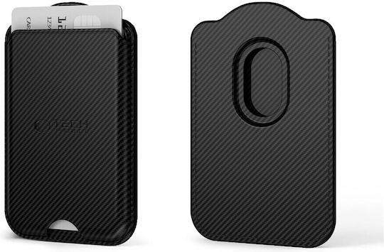 Tech-Protect MagSafe Калъф За Карти Magwallet В Черен Цвят