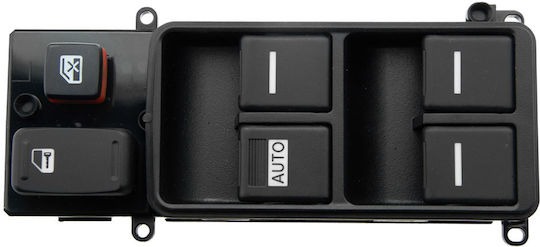 Race Axion Car Window Switch for Honda Accord 2002-2008 Black Race Axion