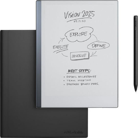 reMarkable 2 10.3" (8GB) with Marker Plus & Premium Leather Book Folio Black