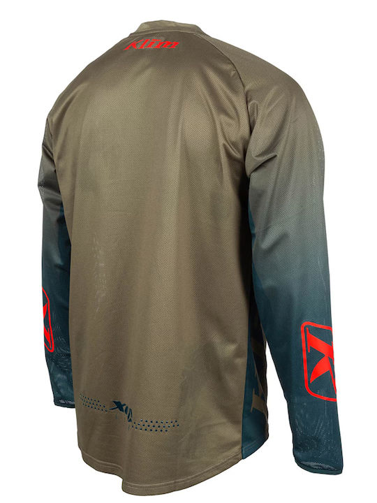 Klim Xc Lite Purist Мъжки Блуза за мотокрос Дълъг ръкав Зелен Цвят Klim Xc Lite Purist Мъжки Блуза за мотокрос Дълъг ръкав Зелен Цвят
