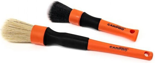 CarPro Detailing Brush Set Πινέλα Καθαρισμού Αυτοκινήτου 2τμχ