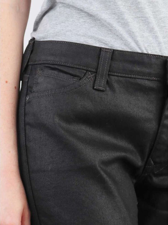 Women's Flared Jean Pants Black