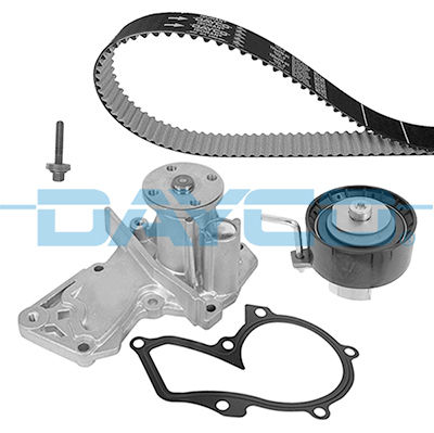 Комплект водна помпа + ремък на разпределителен вал Ford C-max II DXA CB7 DXA CEU Dayco KTBWP9480