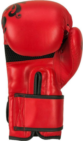 Rpu-glam Boxing Gloves for Competition Red