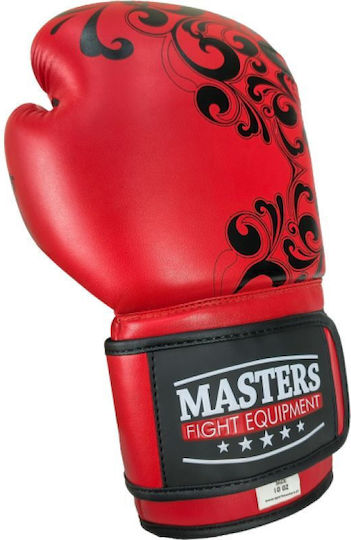 Rpu-glam Boxing Gloves for Competition Red