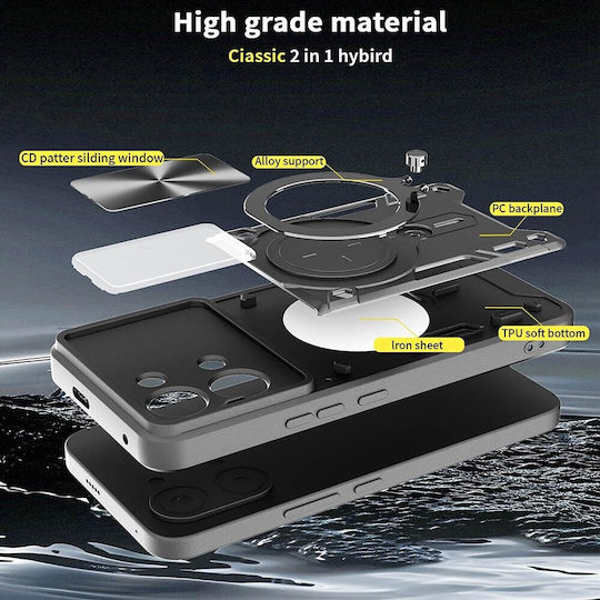 Techsuit Camguard Handyhüllen Rückseite Schwarz