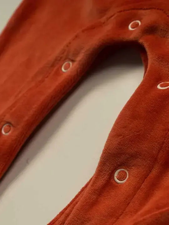Hashtag Baby Bodysuit Long-Sleeved Orange