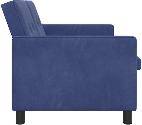 Kinderbett - Schlafsofa Einzel Blau
