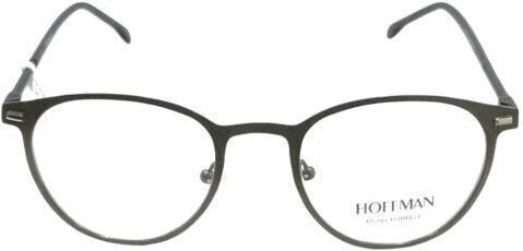 Hoffman 8375 C4 Ανδρικά Μεταλλικά Γυαλιά Οράσεως Στρόγγυλα Λαδί
