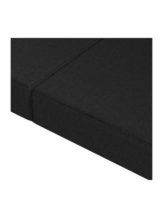 Πολυθρόνα Κρεβάτι Μαύρο 80x67x45cm