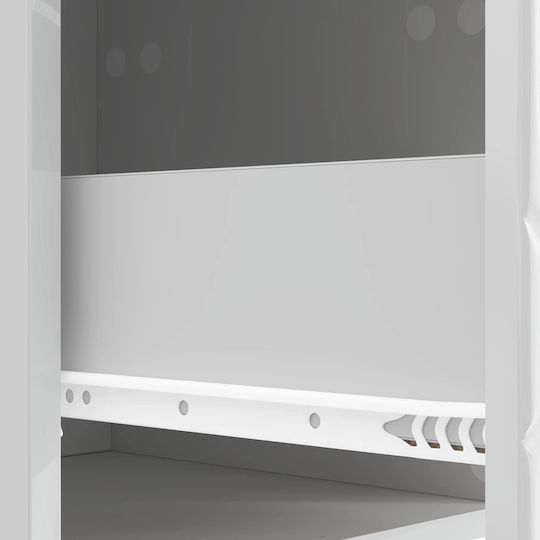 Consolă Din Lemn Alb M87.5xL34.5xÎ17cm