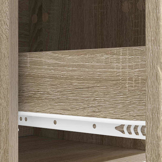 vidaXL Konsolentisch Aus Holz Braune M59xB34,5xH17cm