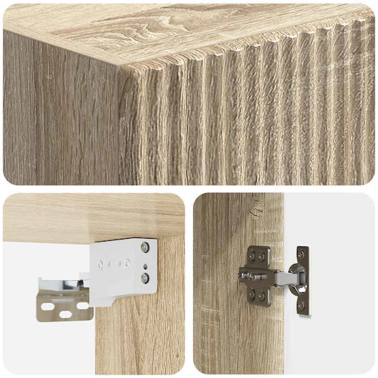 vidaXL Bathroom Floor Column 33x34.5x90cm