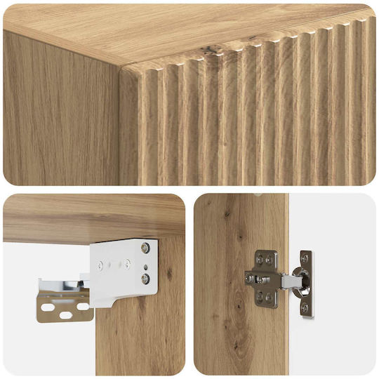 vidaXL Bathroom Floor Column 33x34.5x90cm