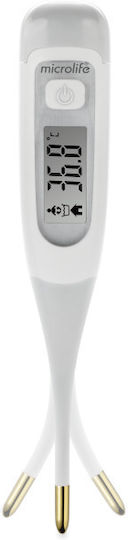 Microlife HD Corner MT 850 Digital Armpit Thermometer Suitable for Babies Gray