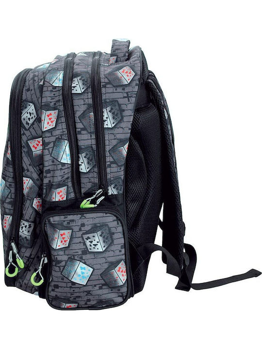 Gim School Backpack Elementary Multicolour With Water Bottle Holder 27L 2026