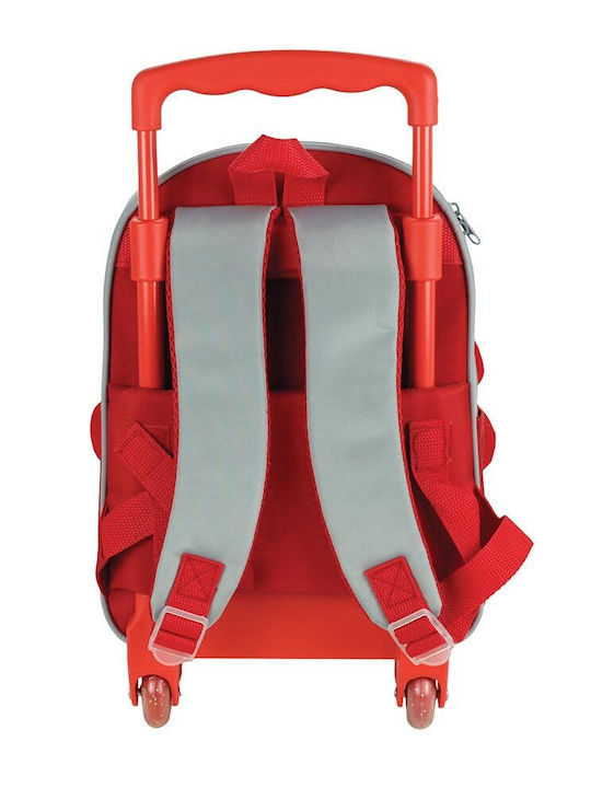 Fisher Price Σχολική Τσάντα Τρόλεϊ Νηπιαγωγείου με Θήκη για Παγούρι