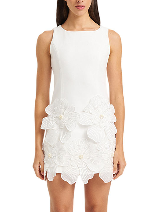 Summer Mini Evening Dress White