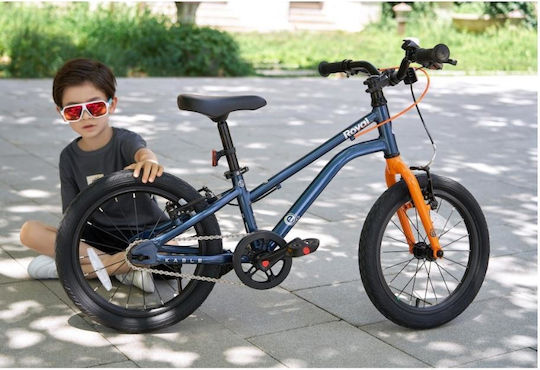 Royal Baby 16" Kinder Fahrrad BMX mit Aluminiumrahmen Blau