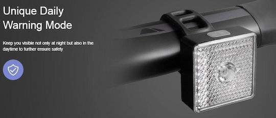 IPX6 Rechargeable Bicycle Front Light
