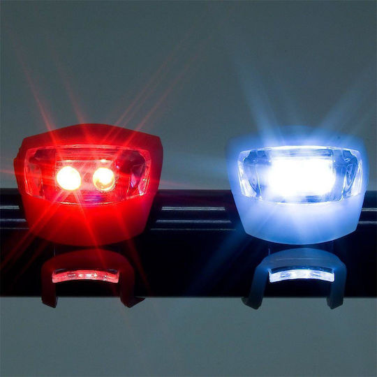 Esperanza Alya LED Set Lumini Bicicletă Roșu/Alb