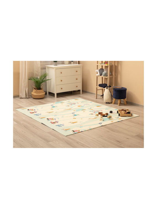 Toyz Covor Pentru Copii Multicolor 200x180cm Grosime 10mm