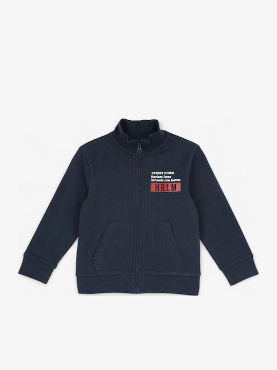Παιδική Ζακέτα Βαμβακερή Dark Blue