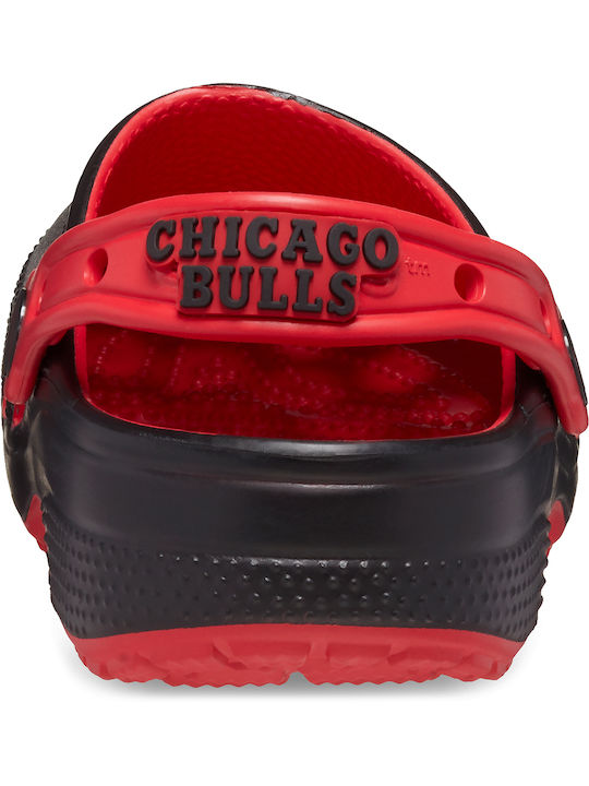Crocs NBA Chicago Bulls Saboti Anatomici Negri Pentru Bărbați