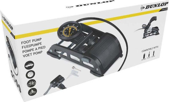 Dunlop 27521 Τρόμπα Αέρος Ποδιού με Μανόμετρο