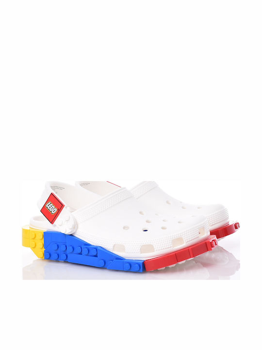 Crocs Clog Ανδρικά Σαμπό Λευκά Crocs Clog Ανδρικά Σαμπό Λευκά