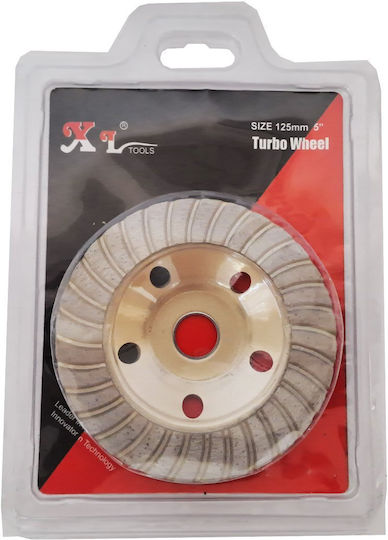 Disc Diamantat 125 Mm Segmente Șlefuire Suprafețe Mozaic Beton