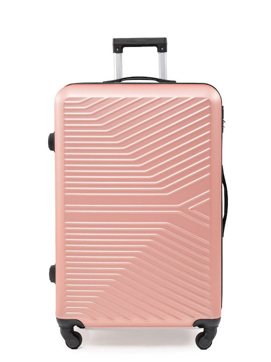 Reise Koffer Hart Rose Gold Set 3 Stück