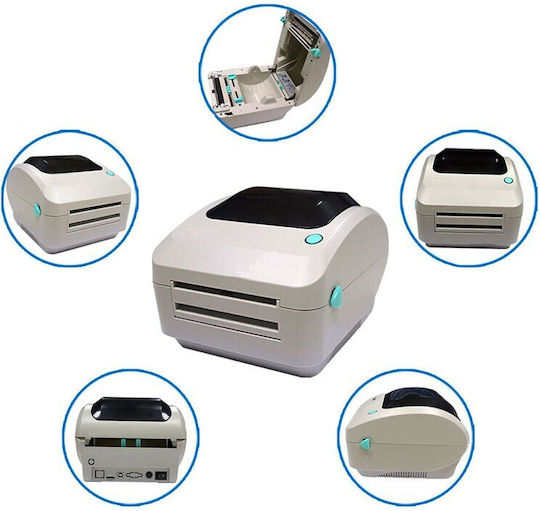 Microlink Etikettendrucker Thermische Übertragung USB Serial Ethernet 203 dpi