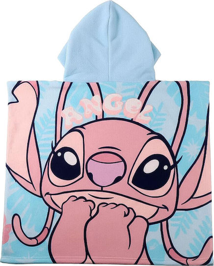 Πόντσο Θαλάσσης Disney Stitch 55x110εκ