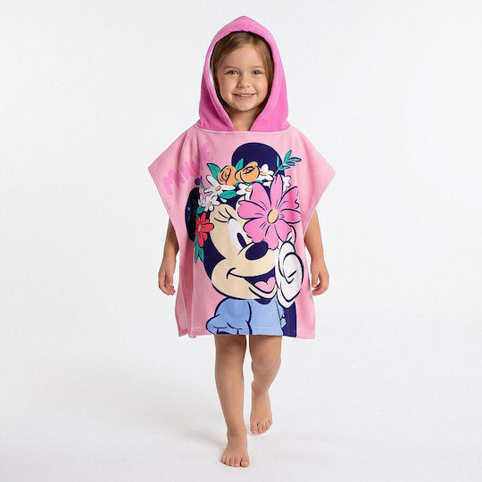 Пончо за Плаж Disney Minnie Mouse 55x110 см