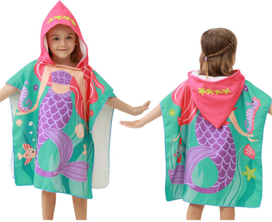 Splash Space Man Kinder Strandponcho Kapuzen Queen Mother
