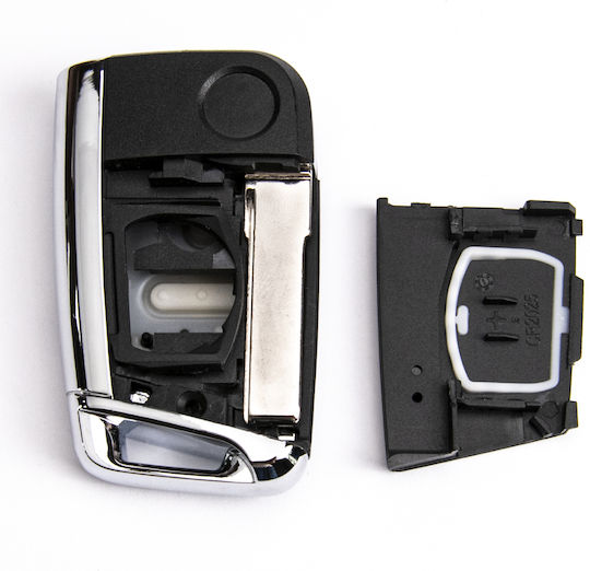 Калъф За Сгъваем Ключ Vw Seat Skoda Hu66 Hu162 3 Бутона 5g6959753ag