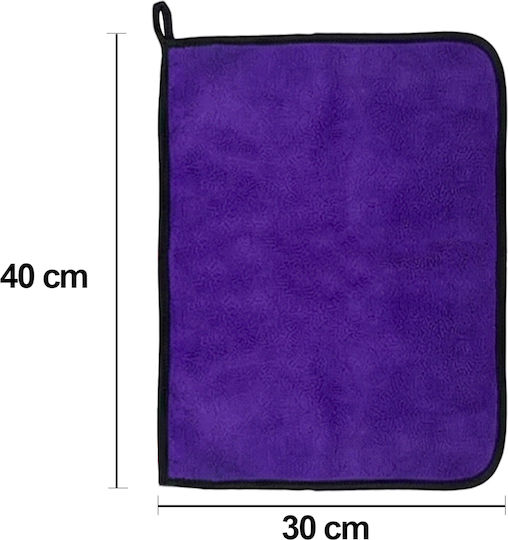Avizar Pack 6 Car Cleaning Cloths Ultra Absorbent Lint-free Multicolor