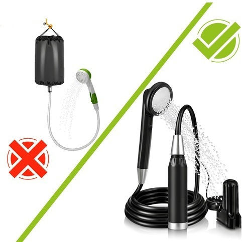 Duș Cu Baterie Pentru Camping