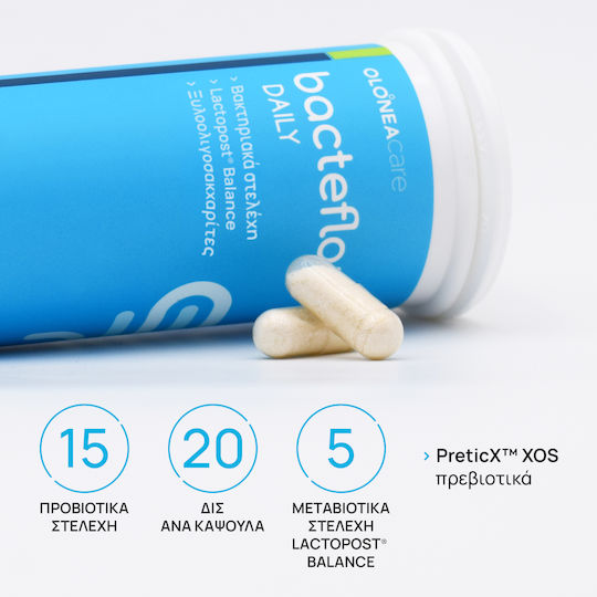 Olonea Bacteflora Daily Probiotice 30 capsule veget
