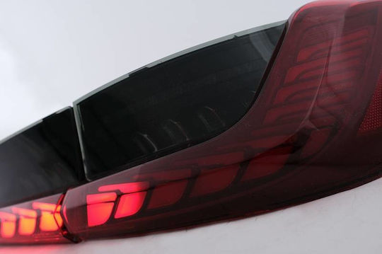 Taillights Set Bmw 3 G20 G28 M3 G80 18-22 Sedan Dynamic Signal Red Smoke Vland